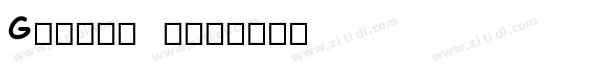 Gotham  lig字体转换